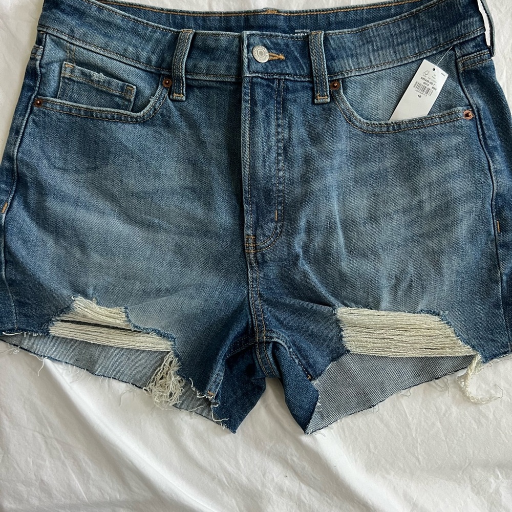 Denim Distressed Women Shorts